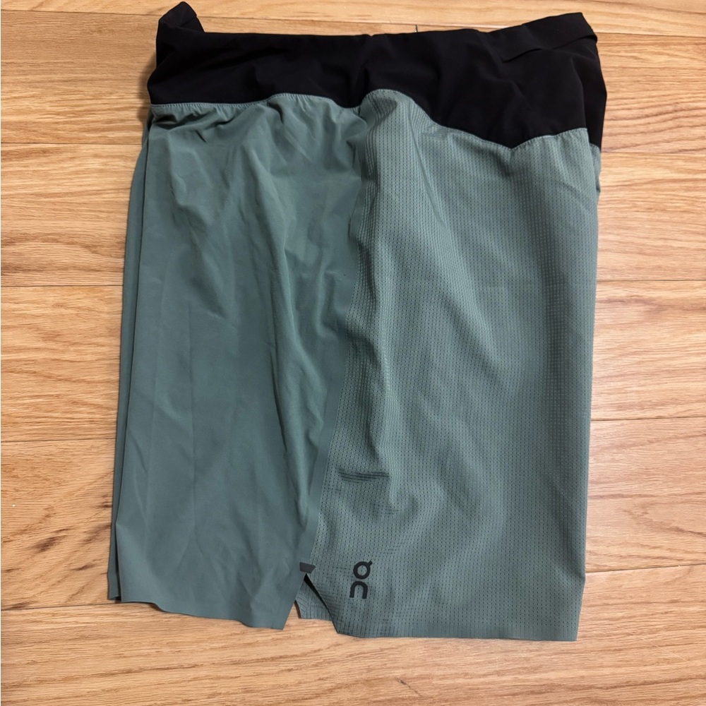 OC Black and Green Athletic Shorts